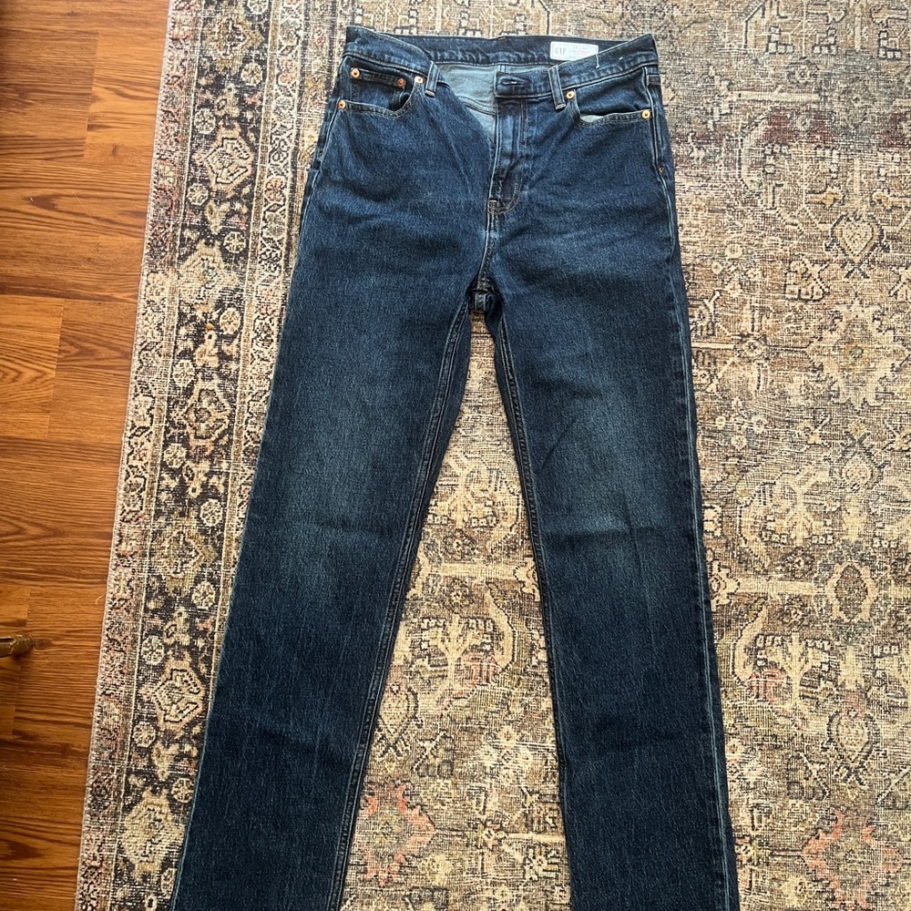 GAP Men’s Dark Blue Straight Jeans